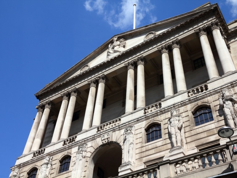 London  United Kingdom - Bank Of England Building.